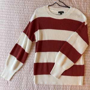Oversized Striped Sweater